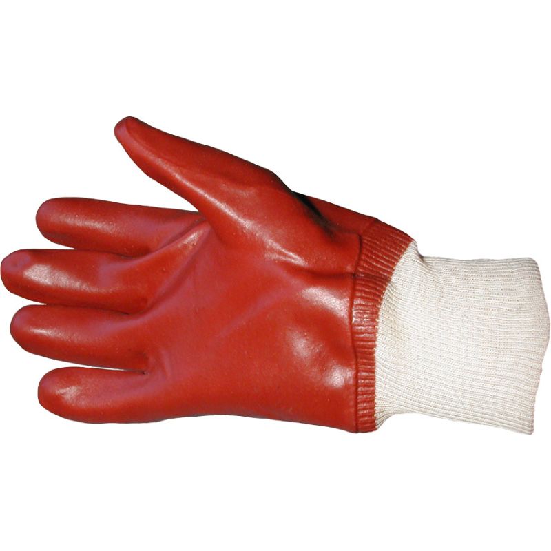 Pvc coated store work gloves